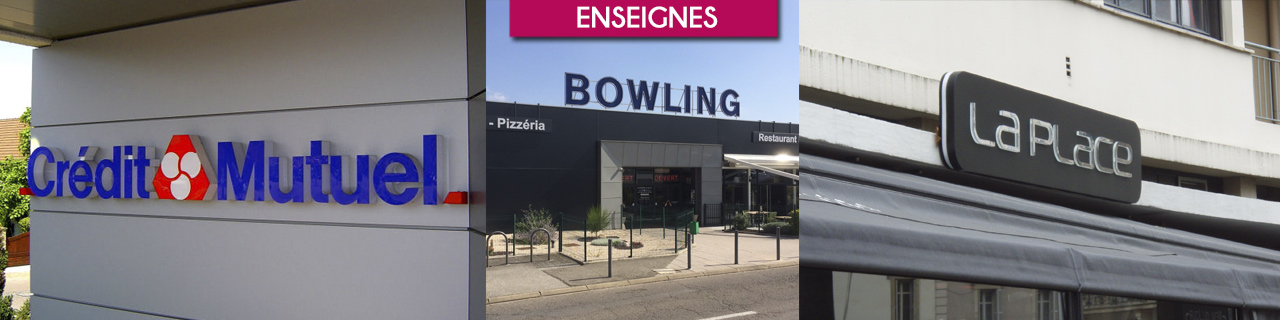 enseignes